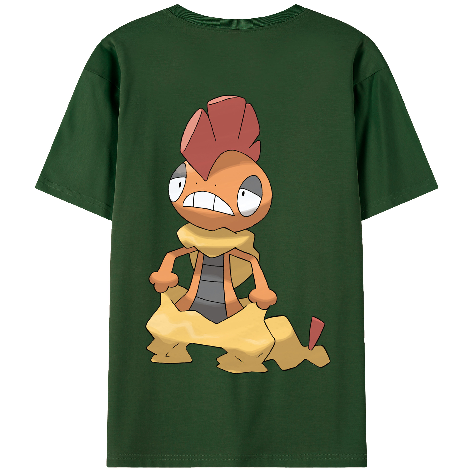 （画像用） ポケットモンスター Pokémon 綿100％半袖Tシャツ（背面プリント）